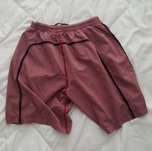 Lululemon Pace Breaker Mens Shorts Red M
